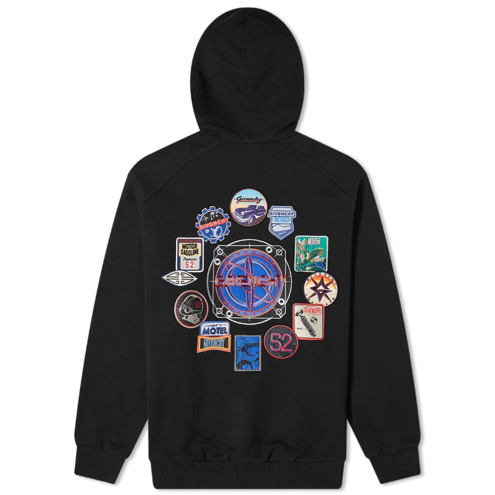 Givenchy Oversized Road Trip Patch Hoody - 2