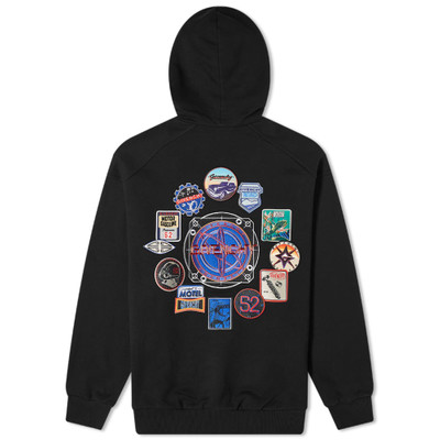 Givenchy Givenchy Oversized Road Trip Patch Hoody outlook