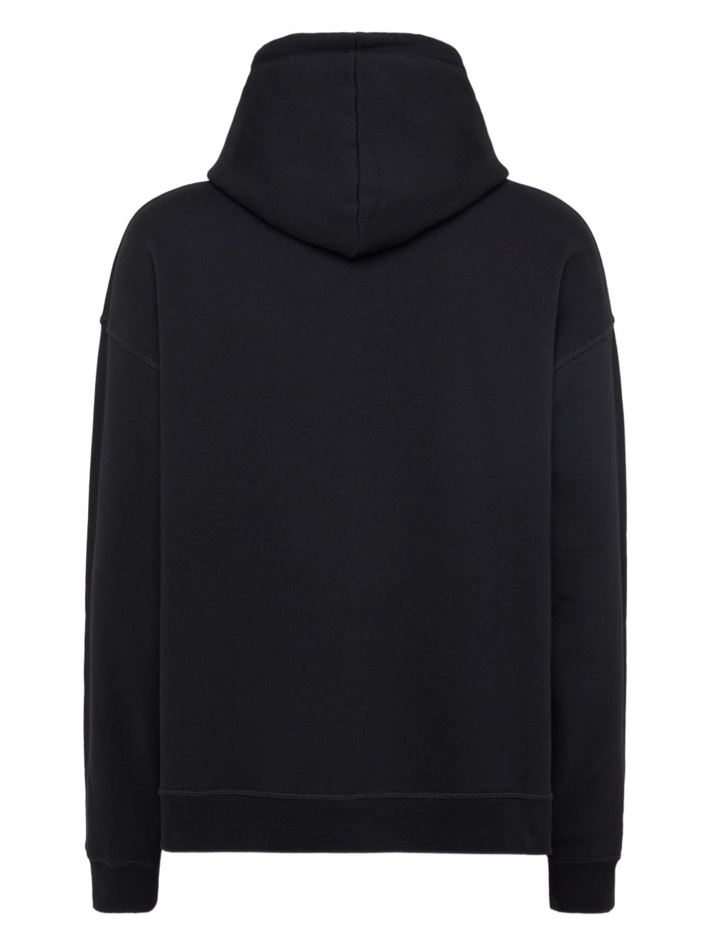 slogan-print hoodie - 2