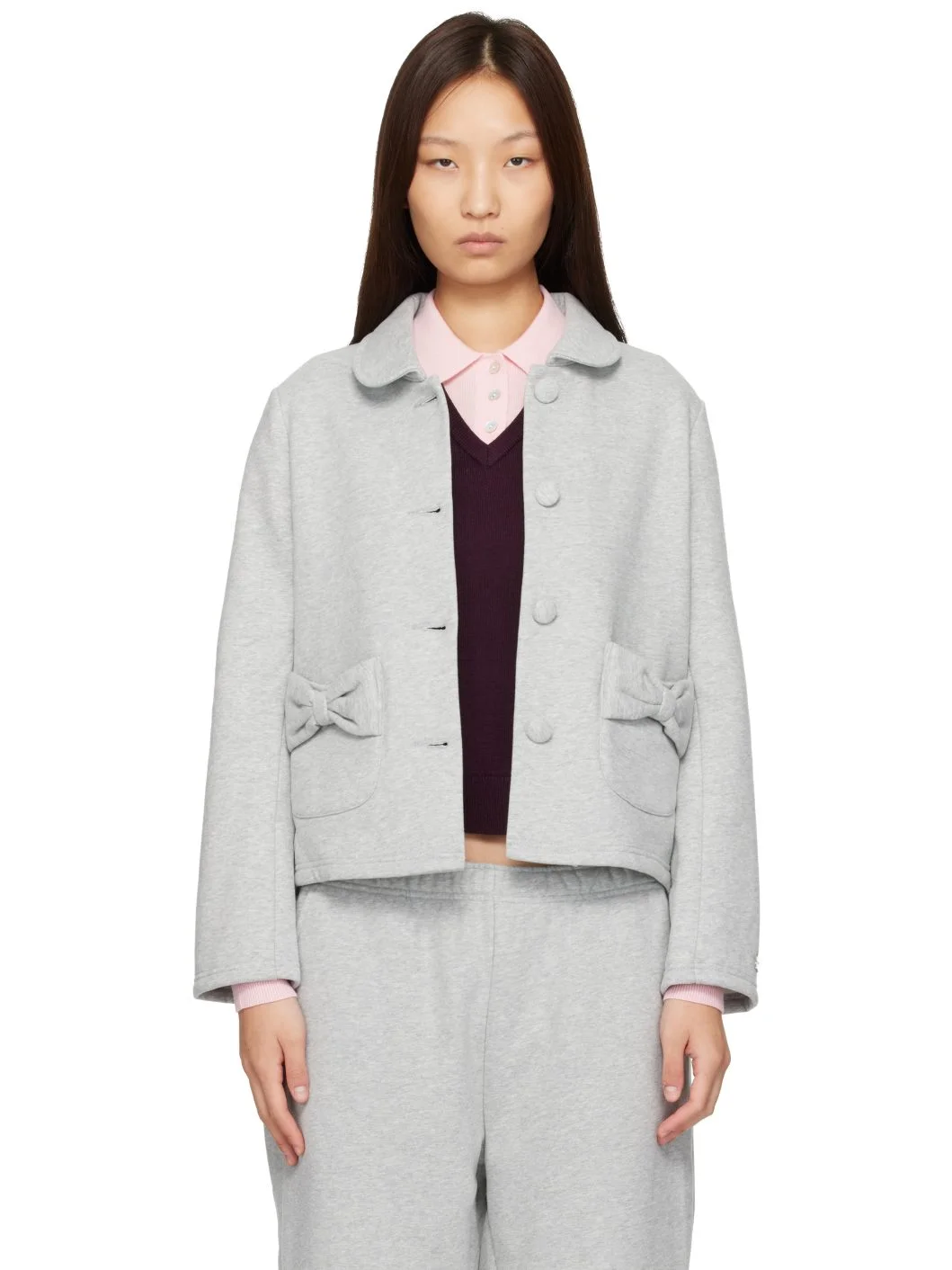Gray Knoll Jacket - 1