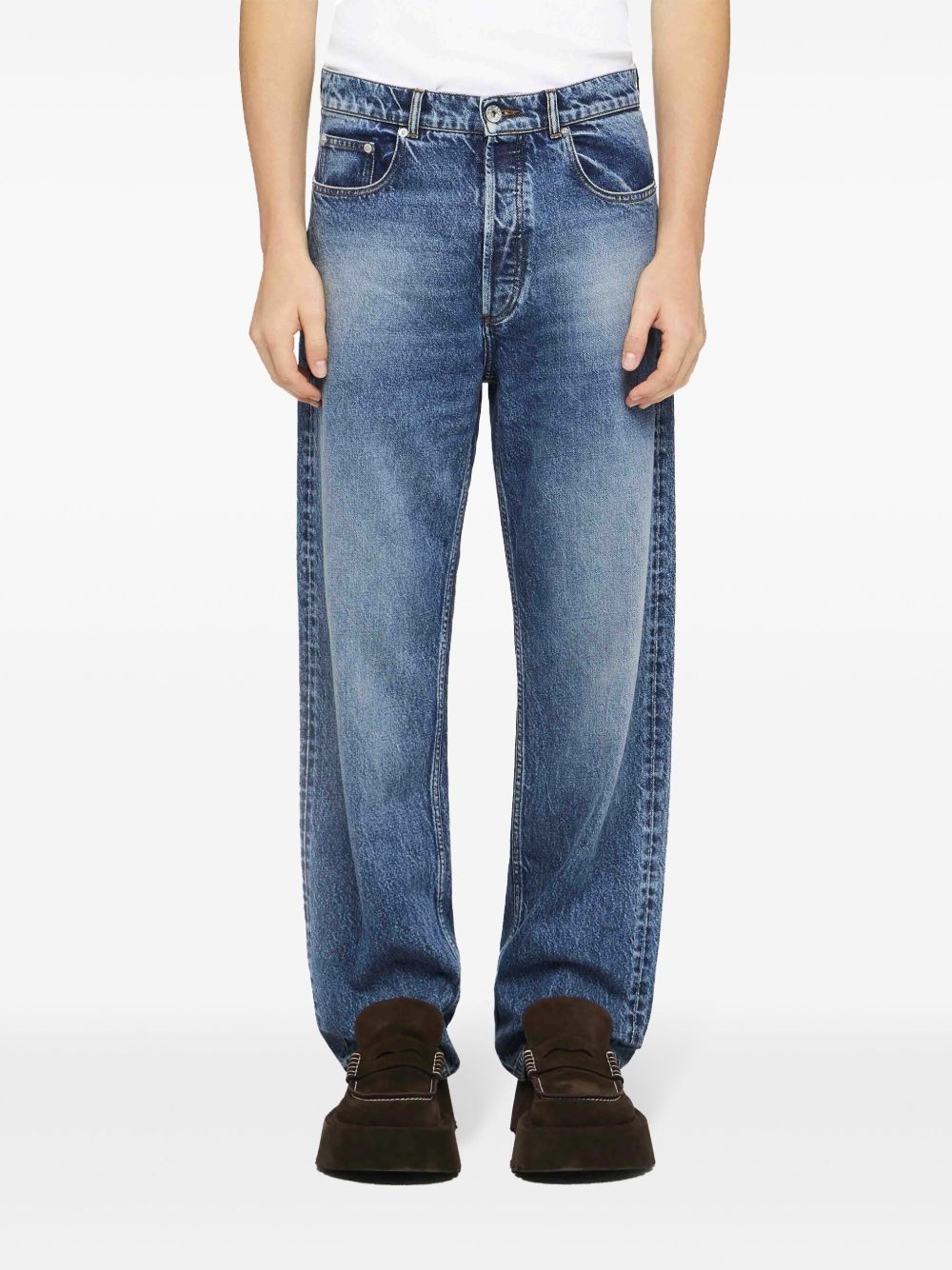 straight-leg jeans - 3