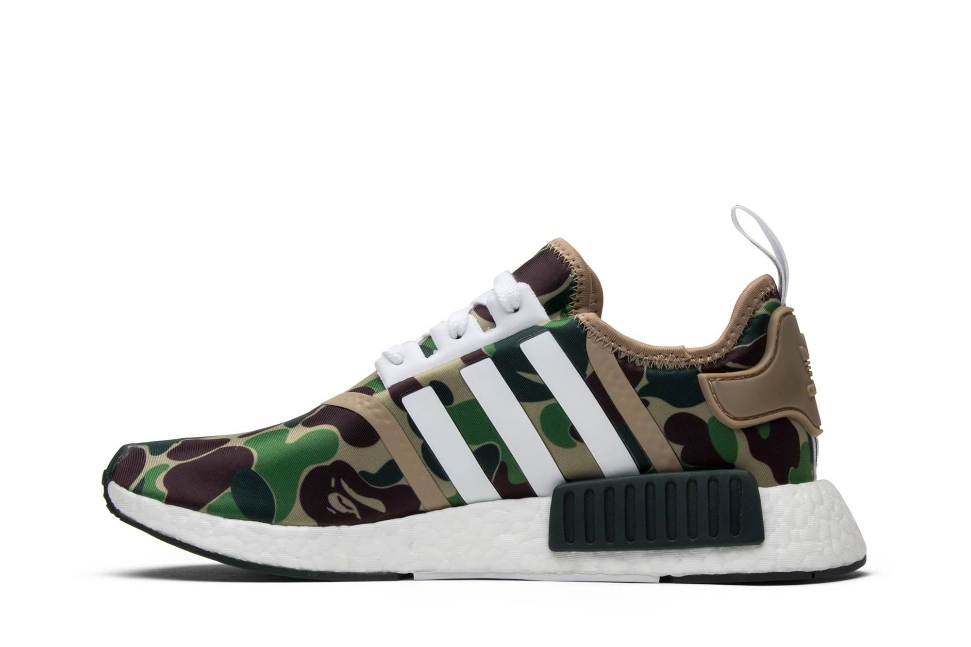 A Bathing Ape x NMD_R1 'Olive Camo' - 3