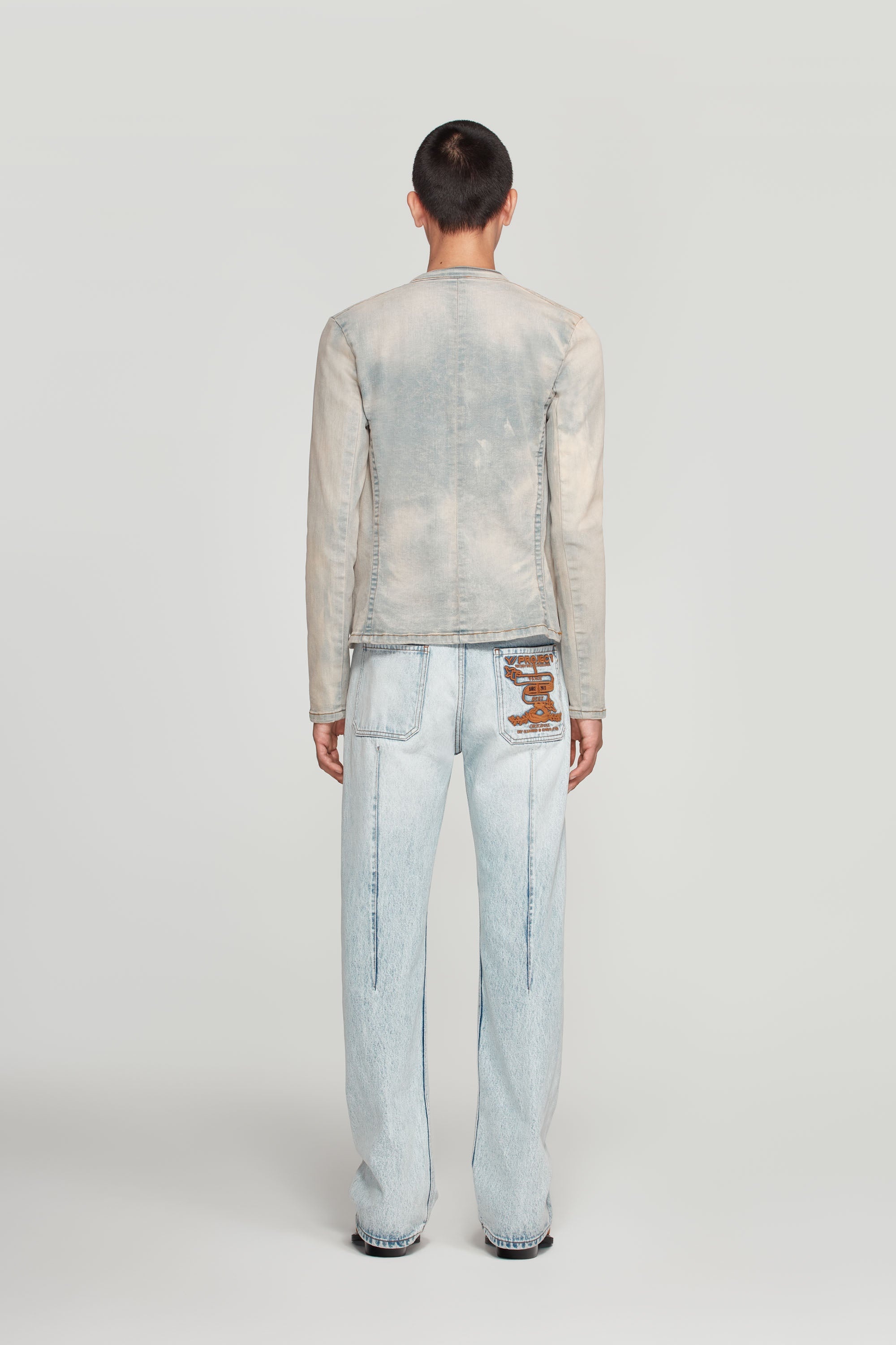 Paris' Best Zip Denim Jacket - 6