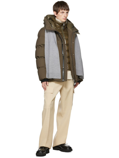 MACKAGE Khaki Quilted Down Coat outlook