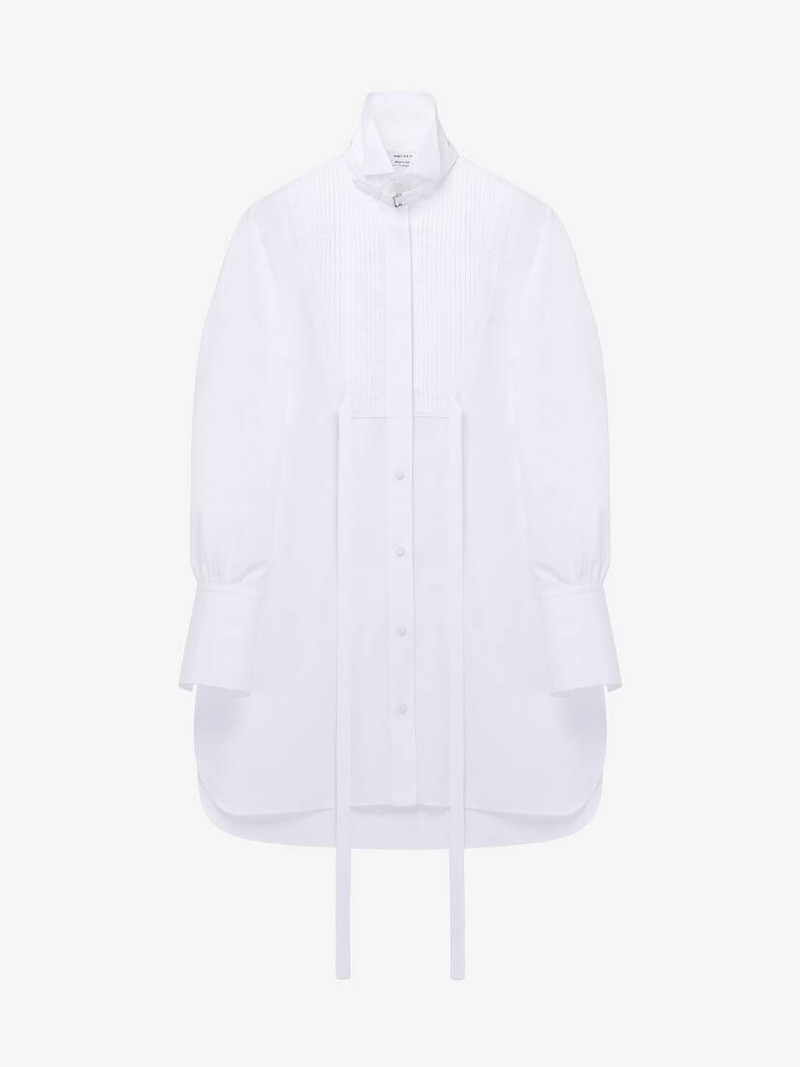 Oversized Shirt Dress - 1