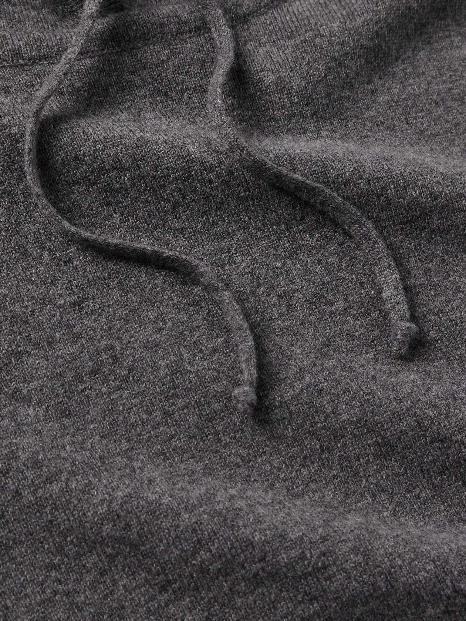 Wool and Cashmere-Blend Hoodie - 4