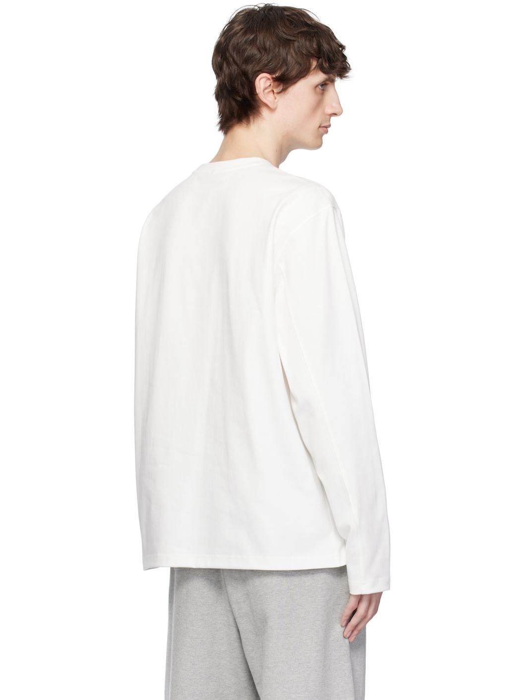 White Sig; TRS Tag 01 LS T-shirt - 3