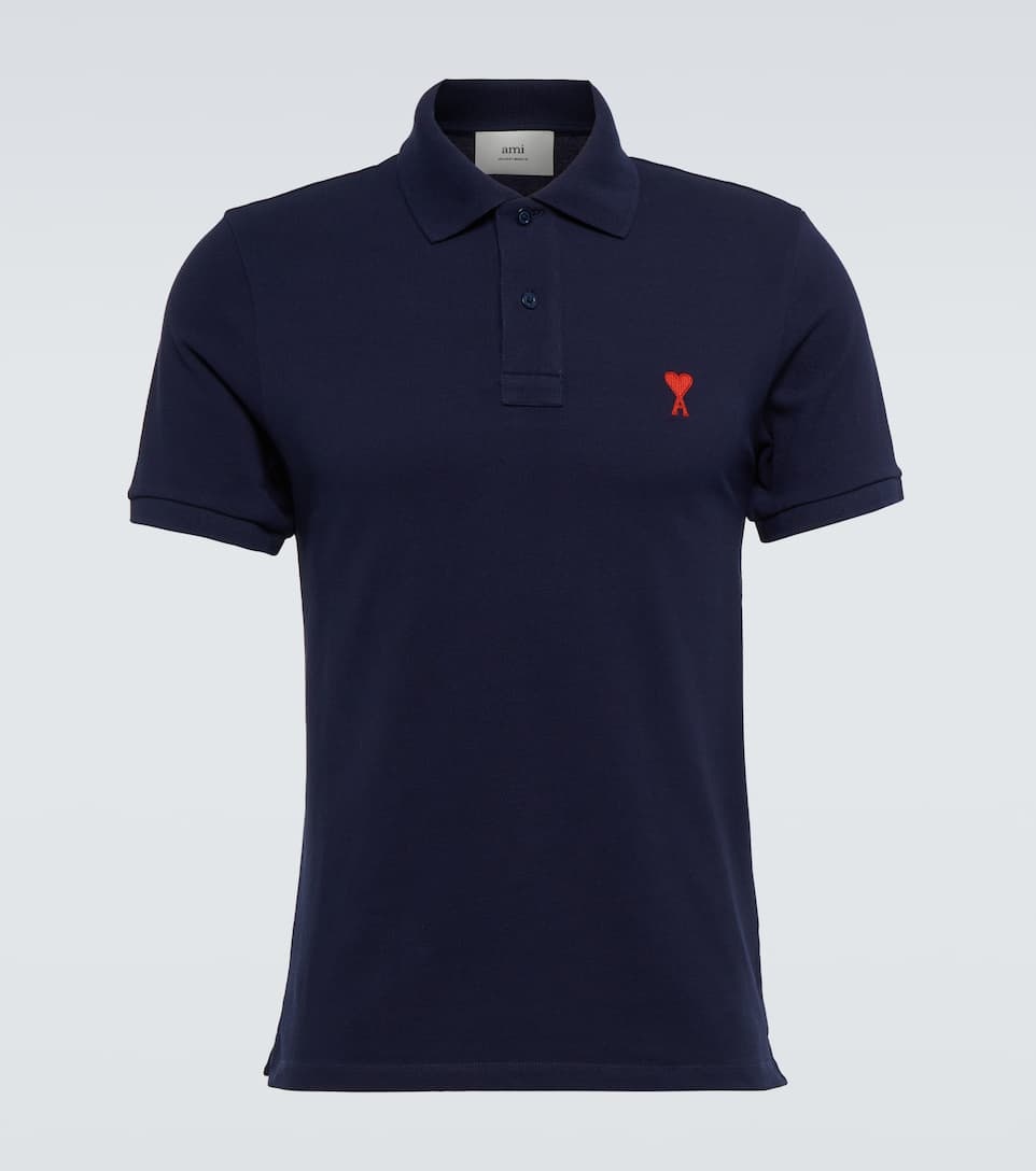 Logo cotton polo shirt - 1