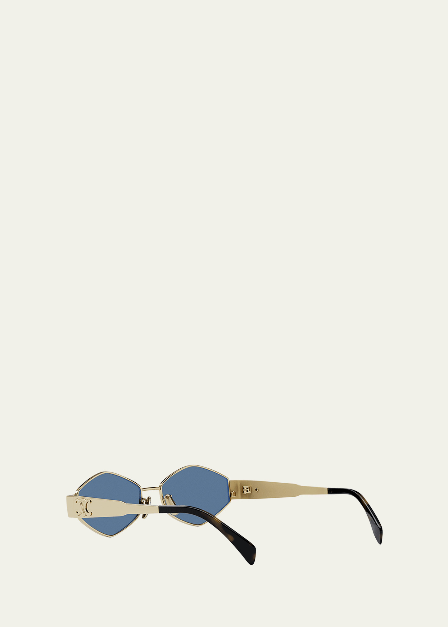 Triomphe Round Metal & Acetate Sunglasses - 4