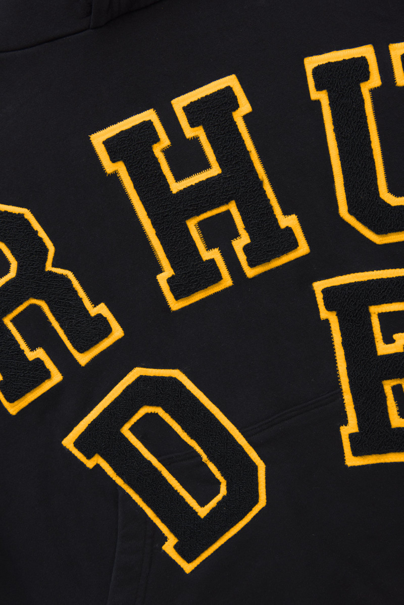 Rhude CHENILLE PATCH HOODIE outlook