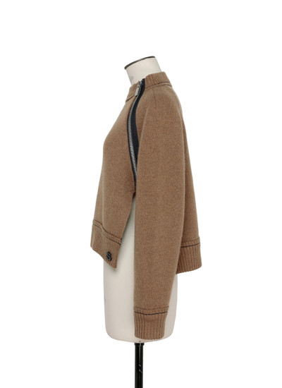 sacai s Cashmere Knit Pullover outlook
