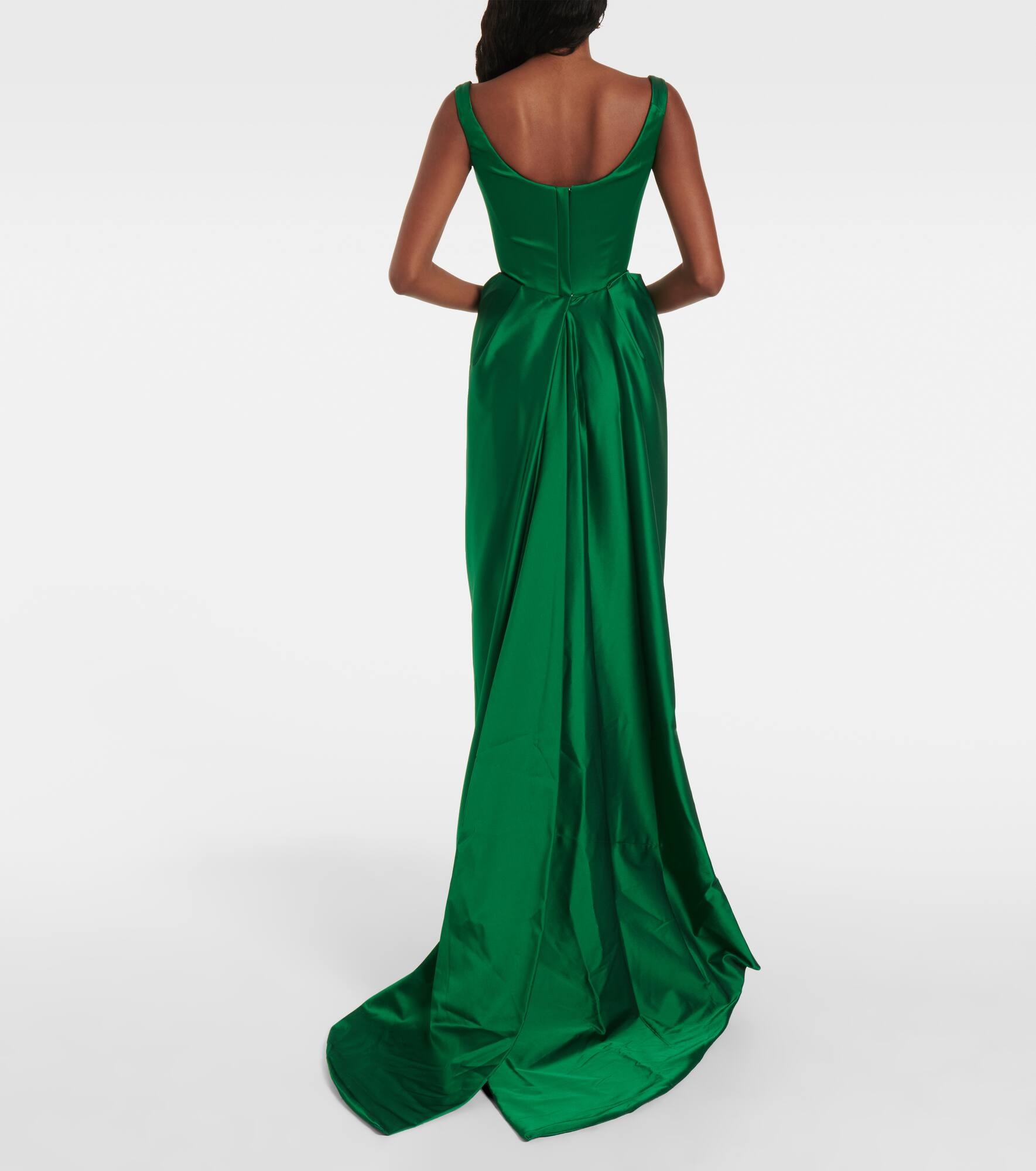 Nova Camille satin corset gown - 3