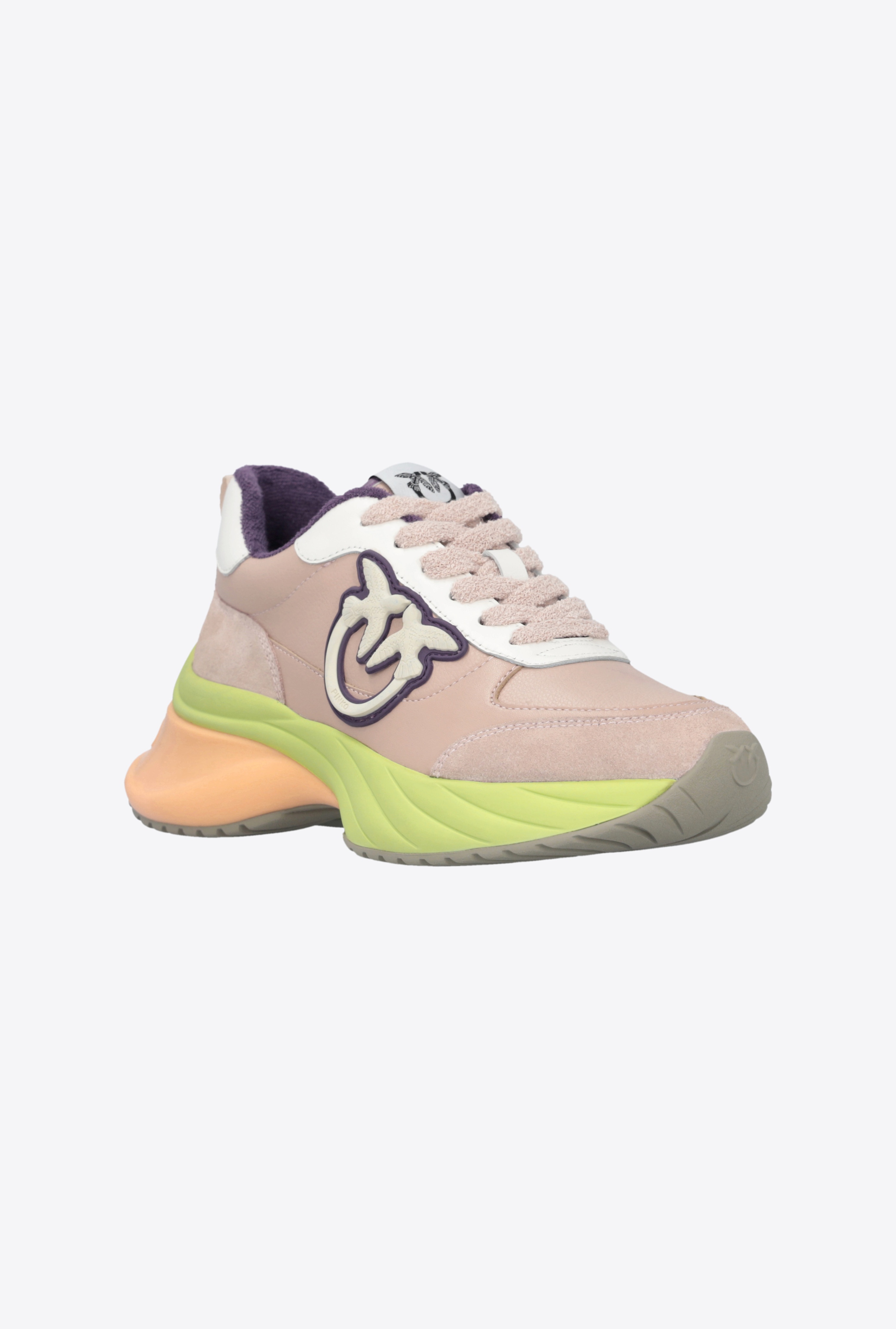 MULTICOLOURED ARIEL SNEAKERS WITH SUEDE DETAILS - 2