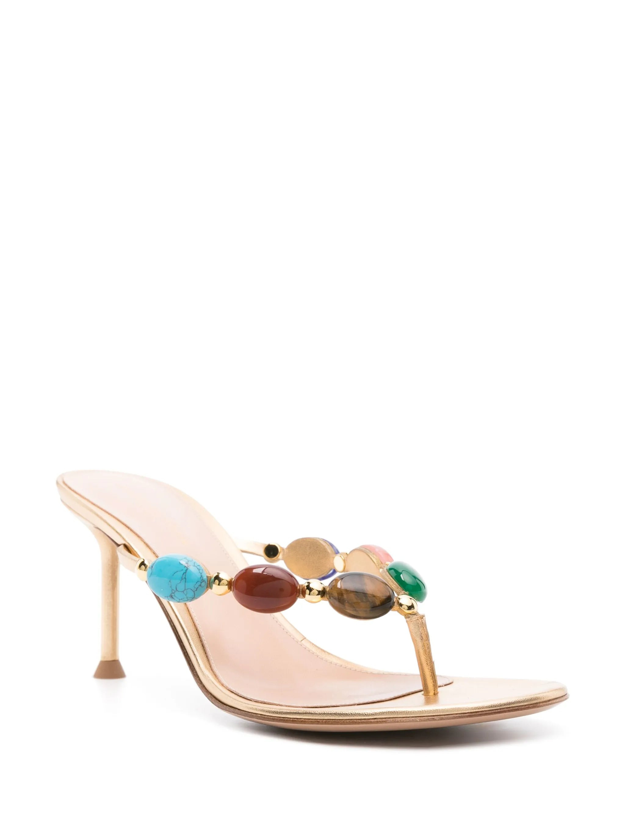 Shanti Thong 70mm leather sandals - 2