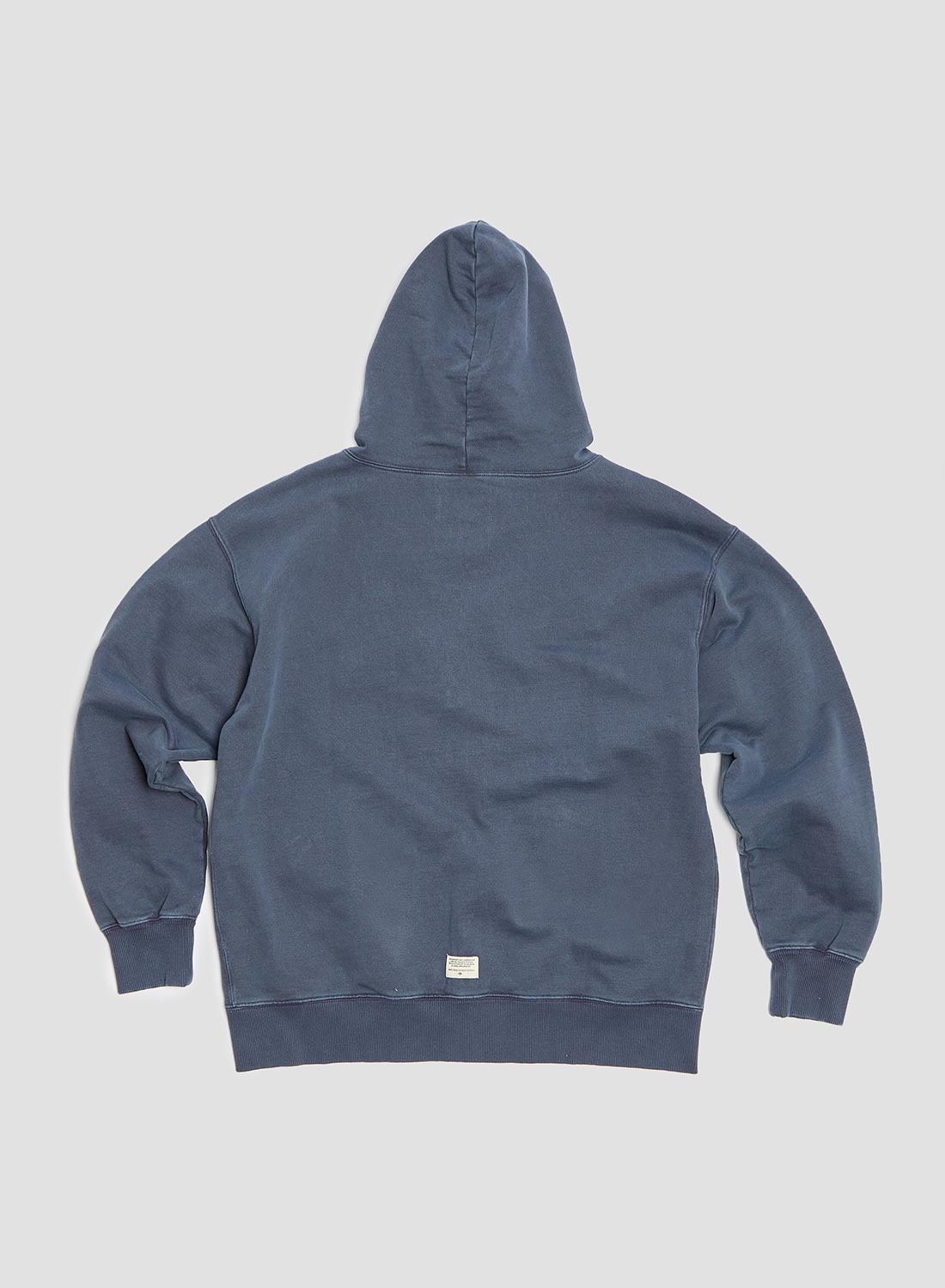 Embroidered Arrow Zip Hoodie in Navy - 6