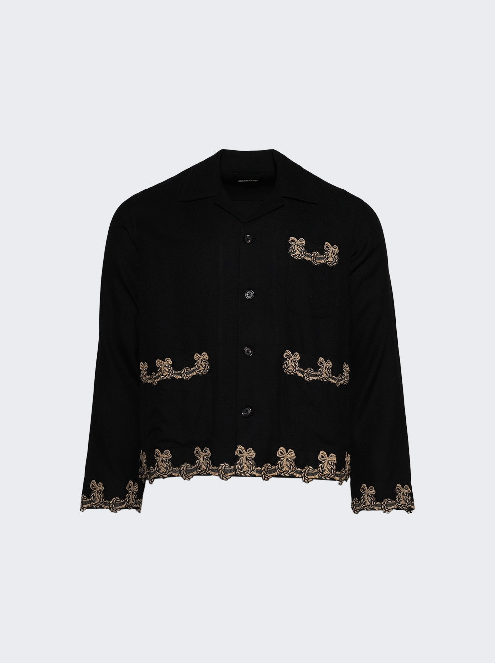 Laurelist Overshirt Black - 1