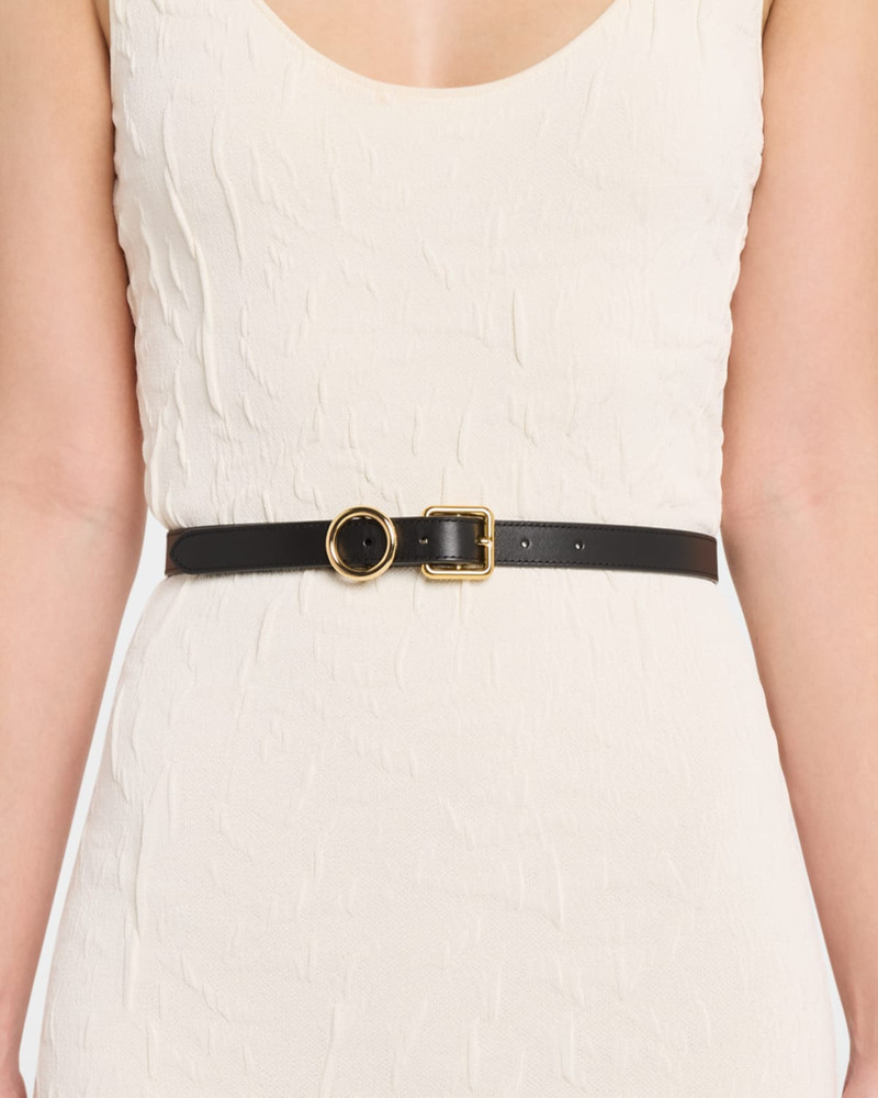 JACQUEMUS La Ceinture Regalo Leather Belt outlook