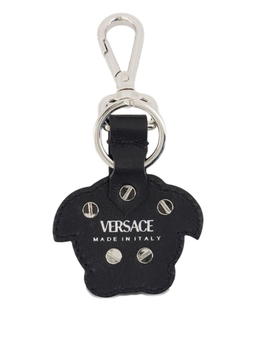 Medusa Head leather keyring - 2