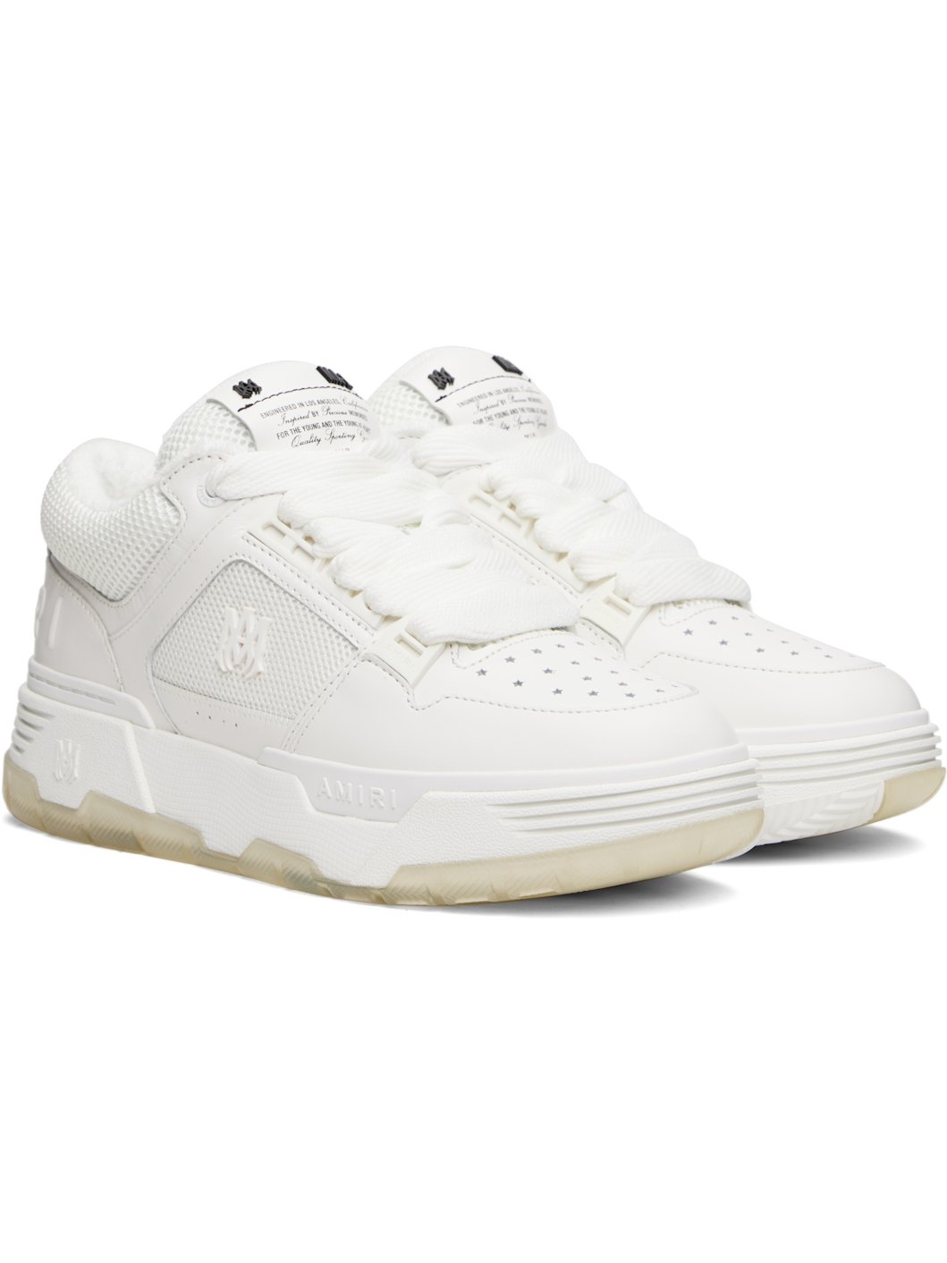 White MA-1 Sneakers - 4