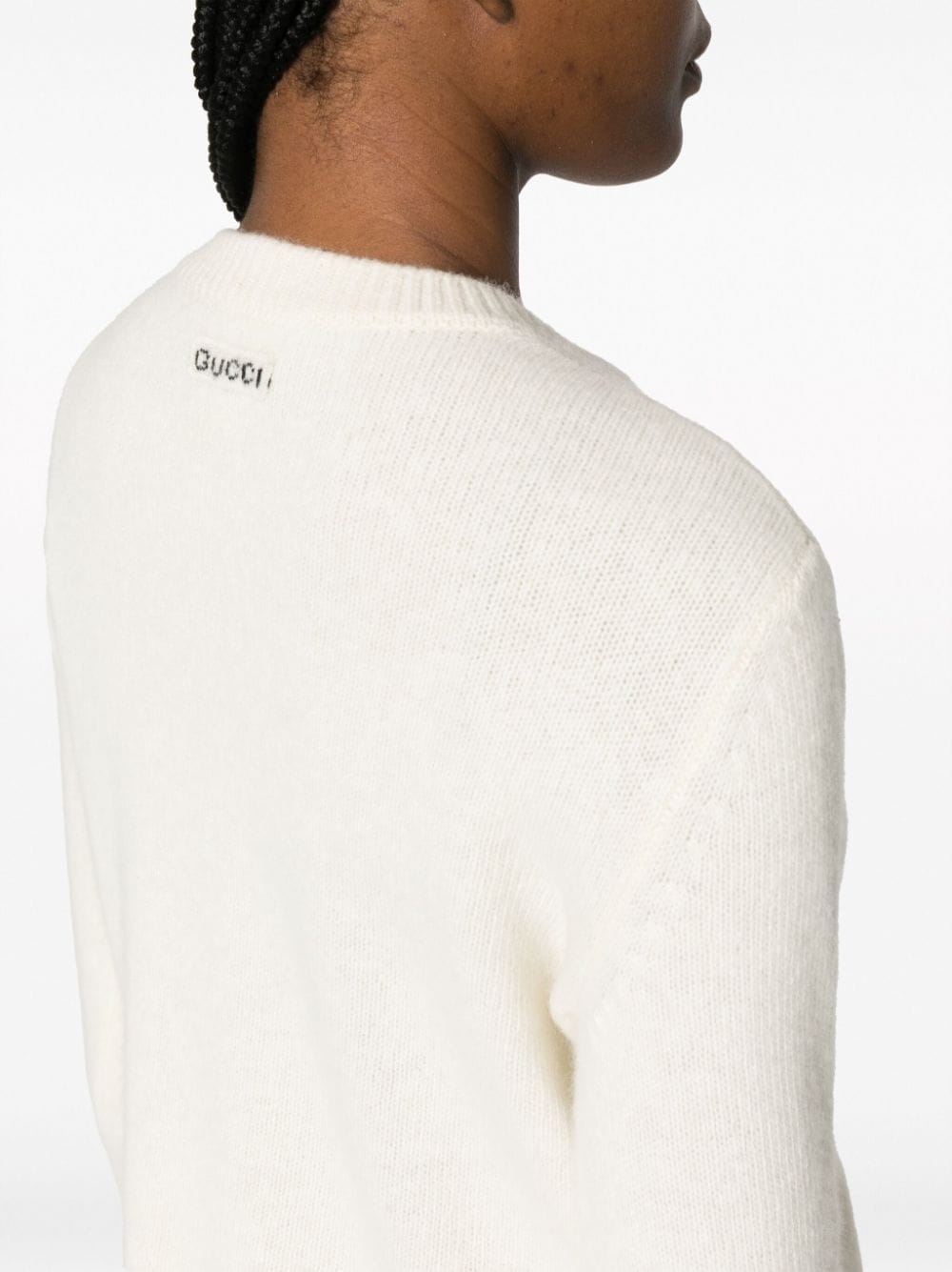 crew-neck wool-cashmere jumper - 5