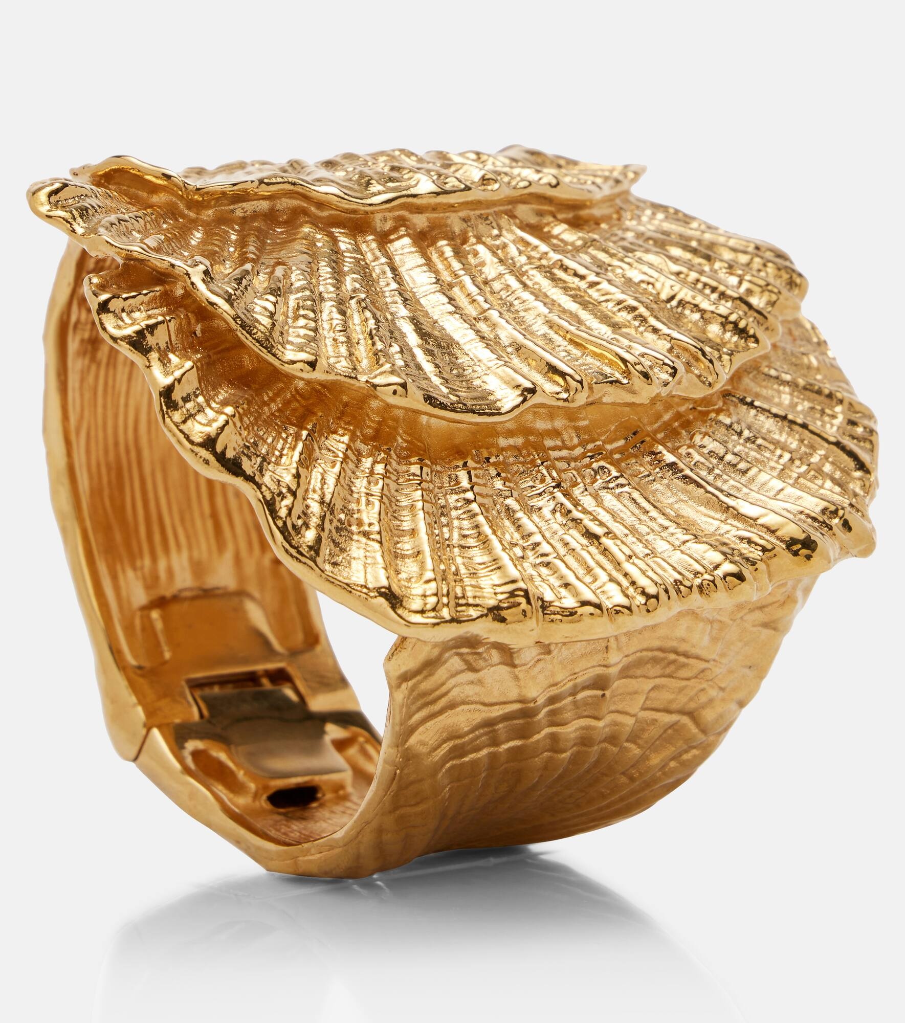 Oversized cuff bracelet - 4