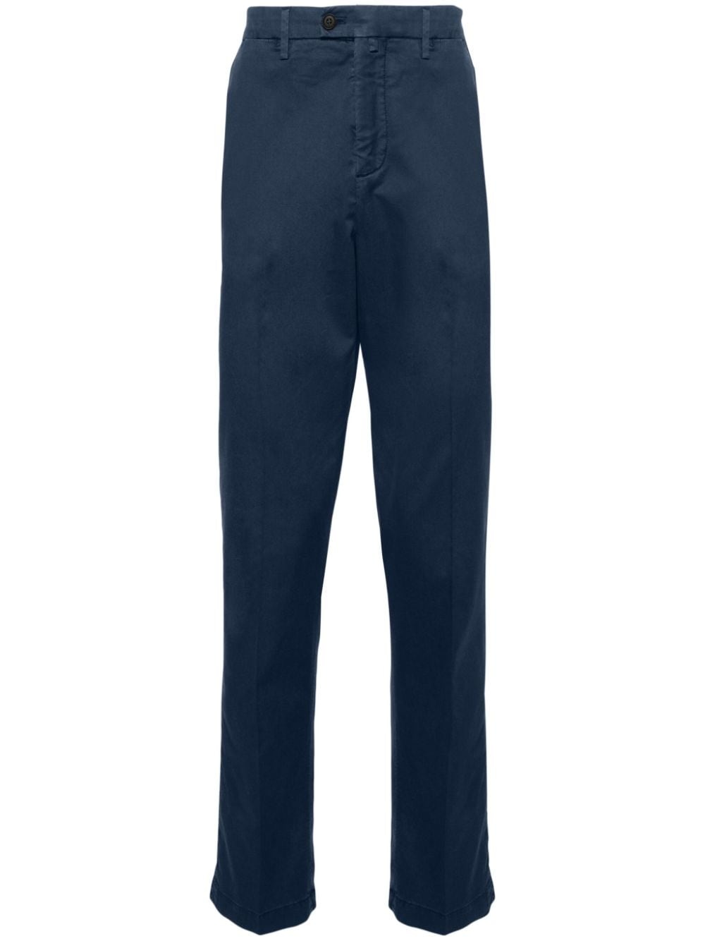 mid-rise tapered chinos - 1