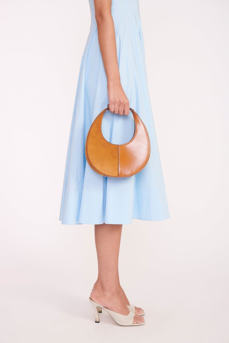 STAUD MINI MOON SPLIT BAG TOBACCO 7