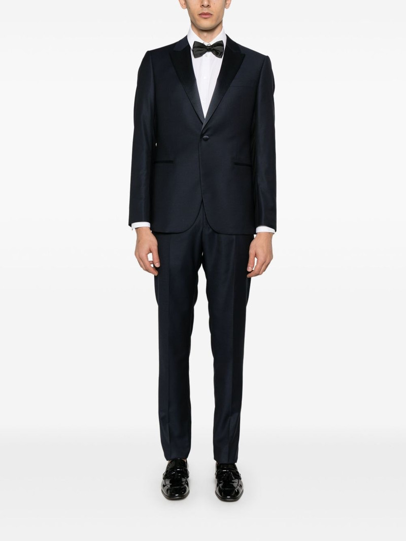 EMPORIO ARMANI single-breasted suit outlook