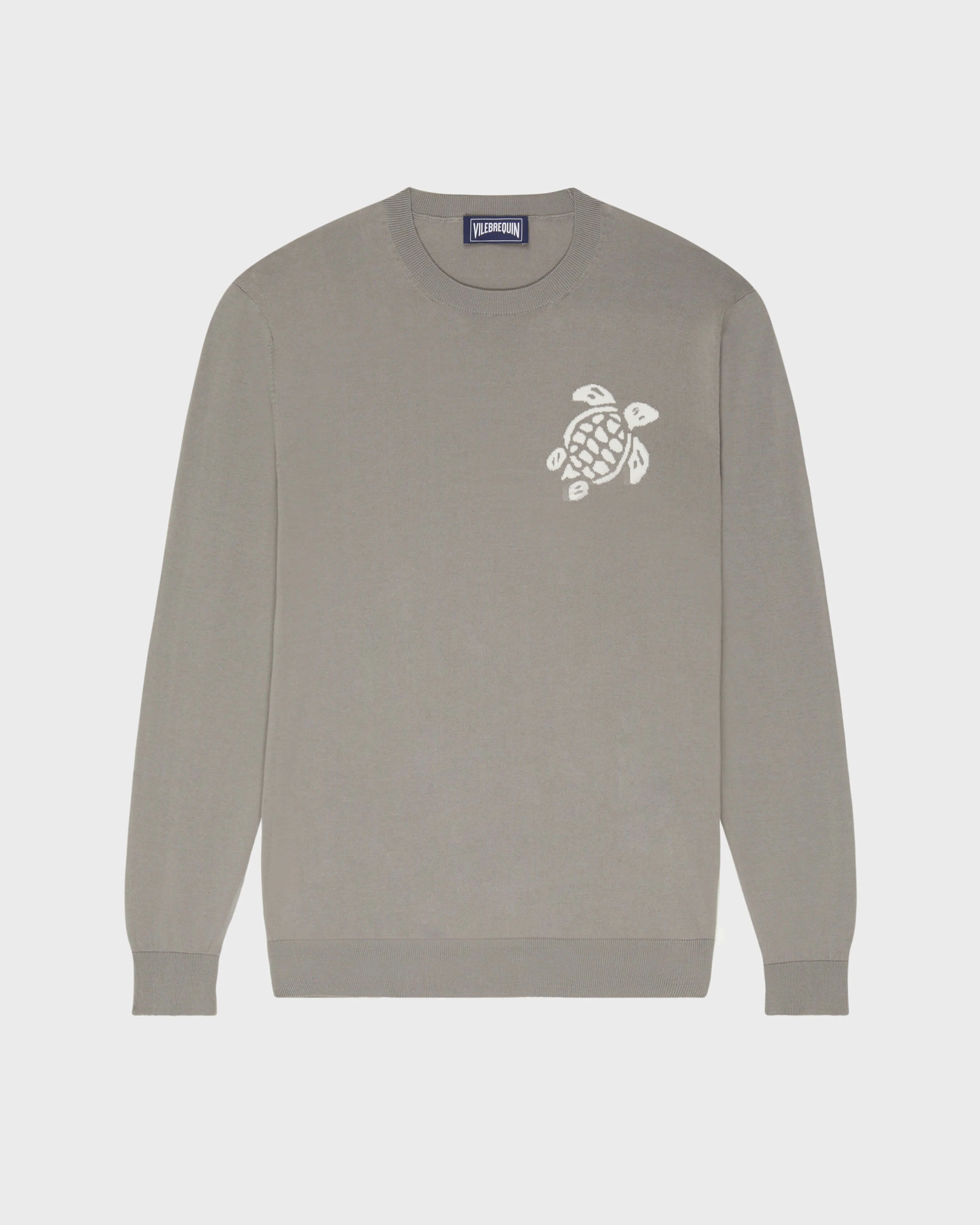 MEN COTTON SWEATER TURTLE - 1