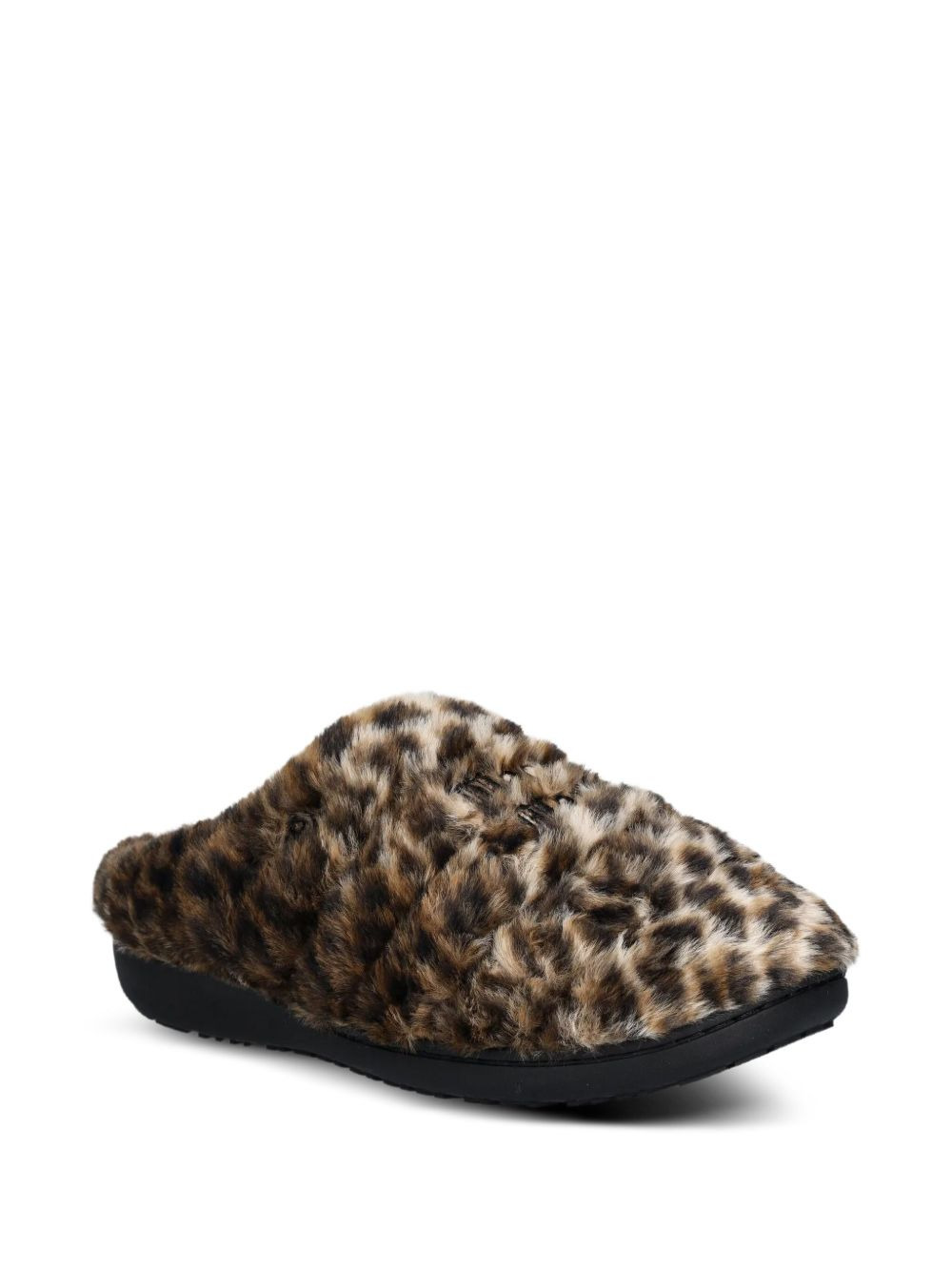 leopard-print slippers - 2