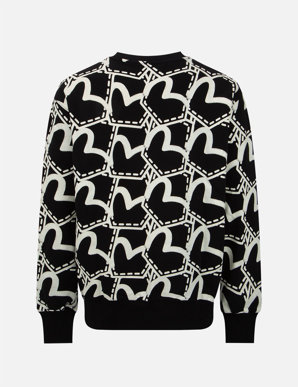 ALLOVER SEAGULL POCKET GRAPHIC PRINT SWEATSHIRT - 2