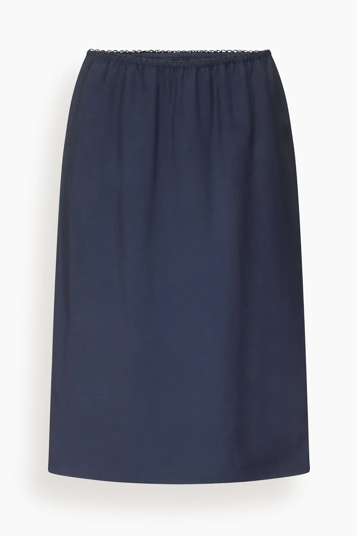 Kruse Knee Length Skirt in Navy - 1