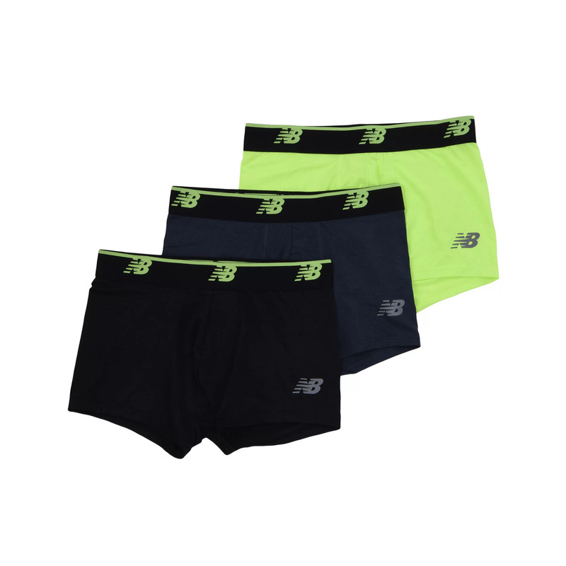 Men's Mens Mesh 3 Inch Boxer Brief No Fly 3 Packs 1