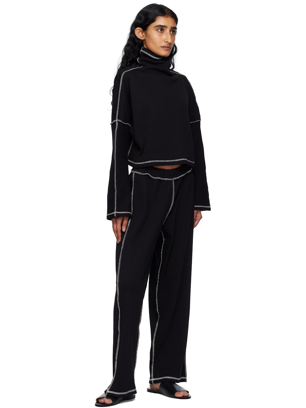 Black Camer Turtleneck - 4