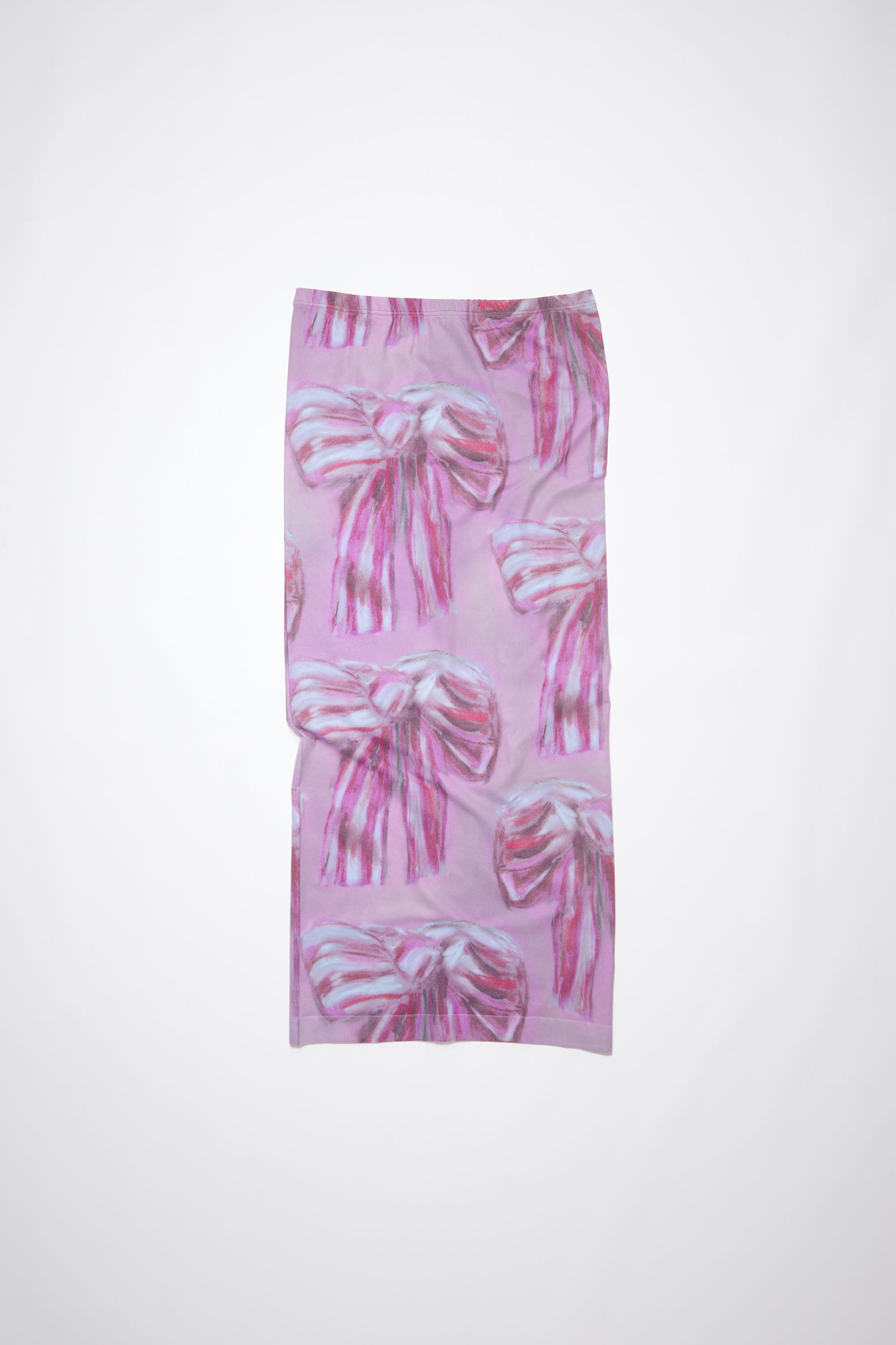 Printed skirt - Raspberry/purple - 5