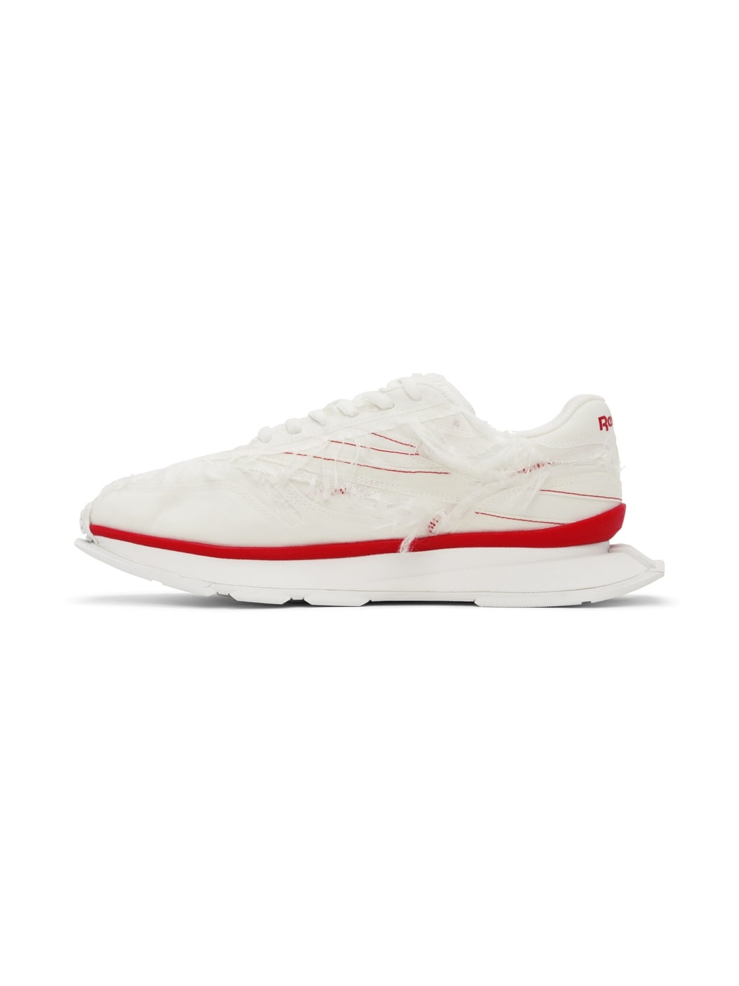 White Reebok Edition Classic Leather LTD Sneakers - 3