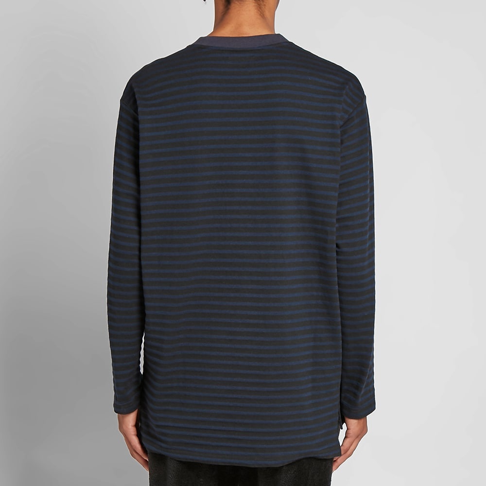 Engineered Garments Long Sleeve Stripe Tee - 4