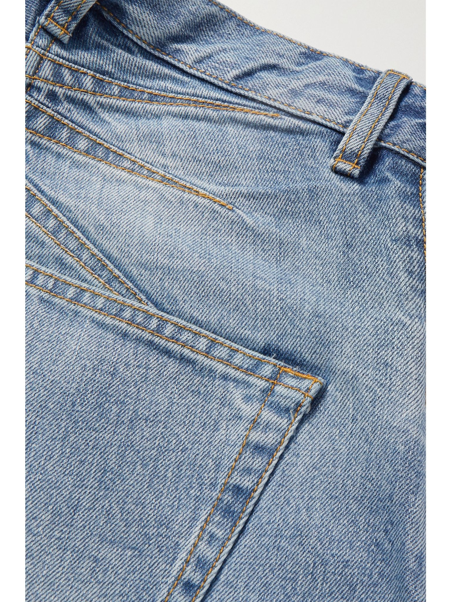 High-rise tapered jeans Blue - 5