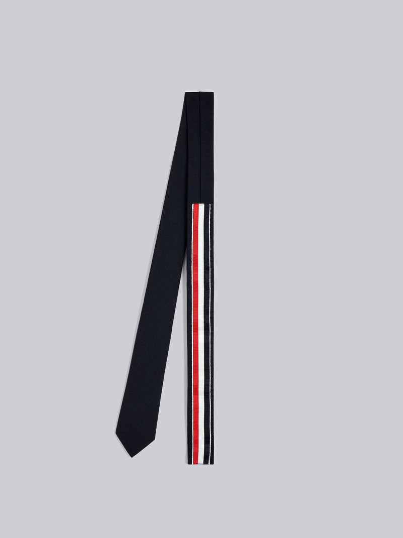 Thom Browne Navy School Uniform Plain Weave Classic Necktie outlook