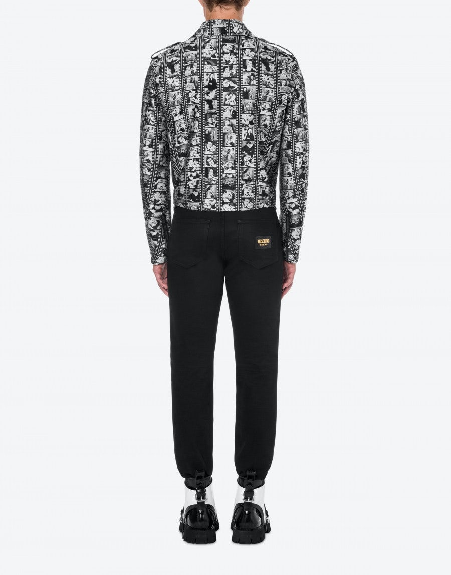 FILMSTRIP JACQUARD BIKER - 3