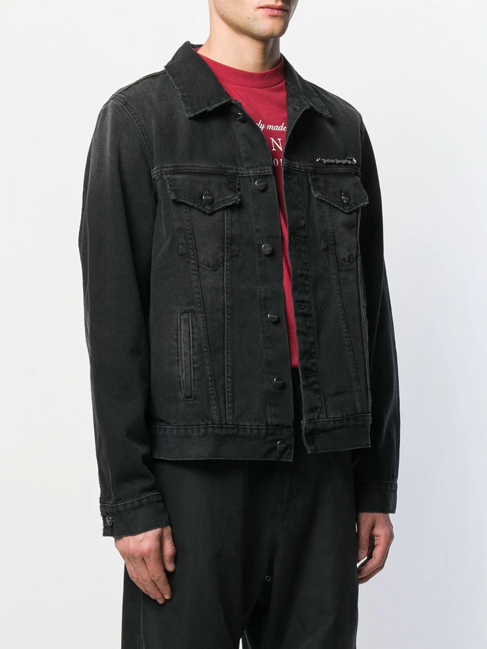 regular fit denim jacket - 3