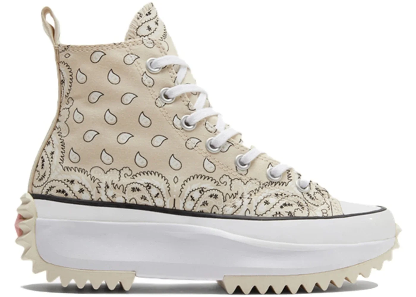 Converse Run Star Hike Hi Paisley Beige (Women's) - 1