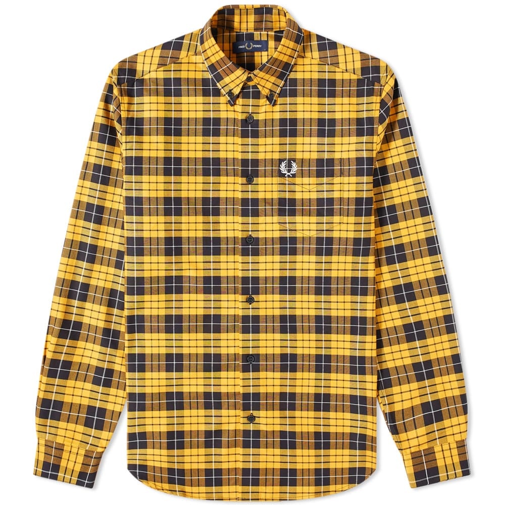 Fred Perry Authentic Button Down Tartan Shirt - 1