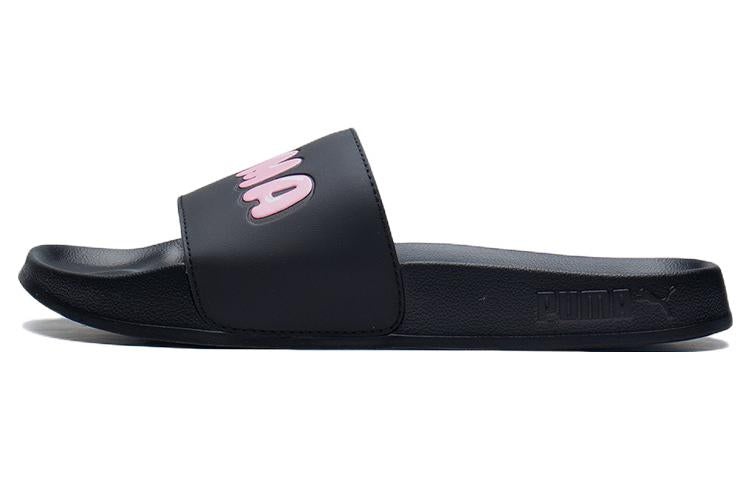 (WMNS) PUMA Leadcat 2.0 Logo Slide 'Black' 387234-02 - 2