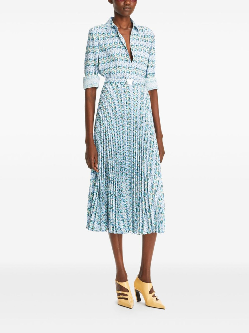 TORY BURCH graphic-print twill dress outlook