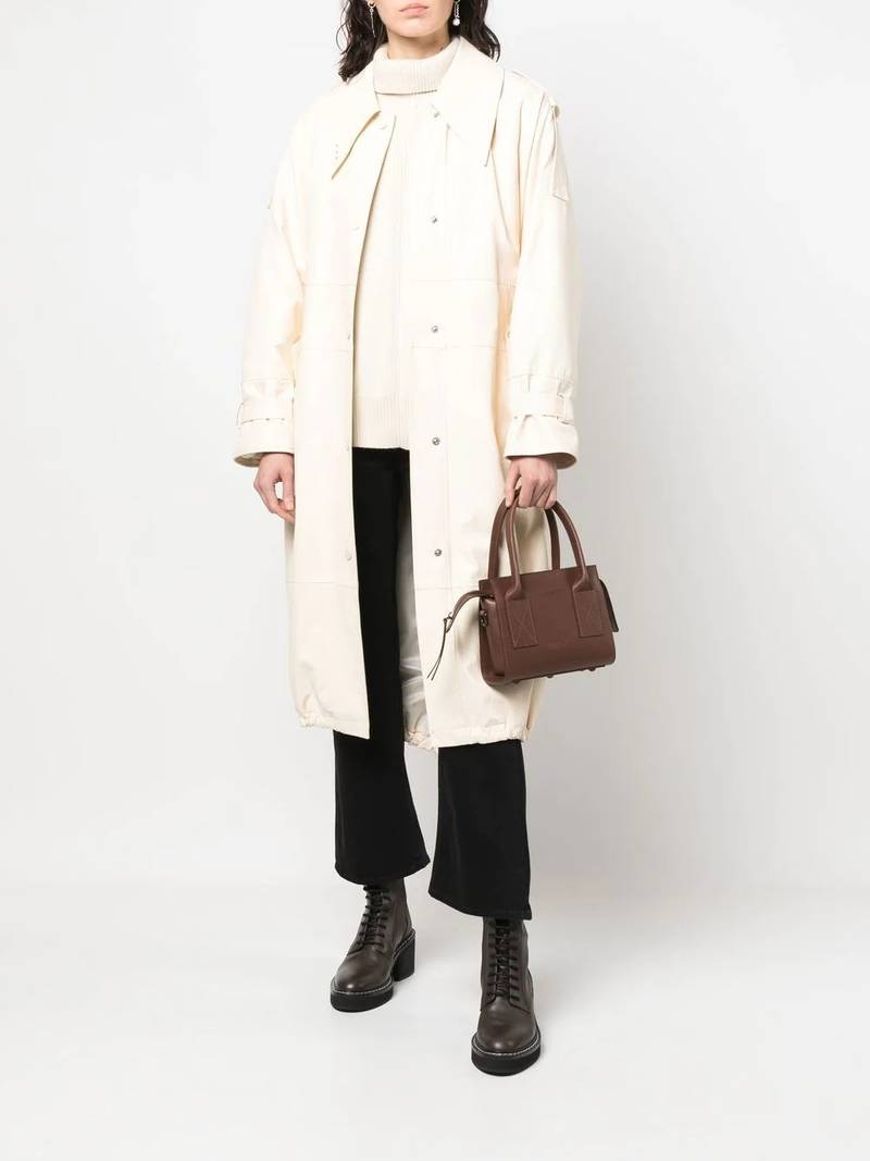 Marsèll logo-detail leather tote bag outlook