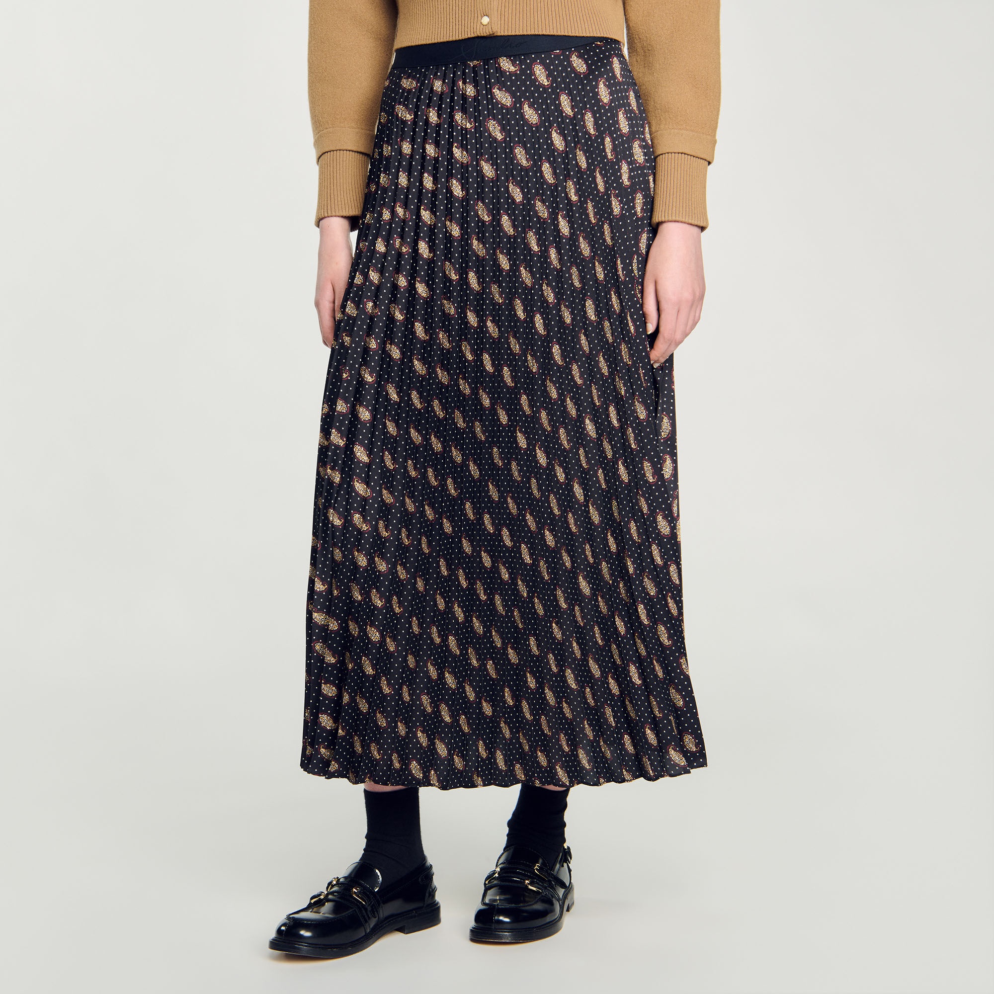 LONG PAISLEY SKIRT - 5