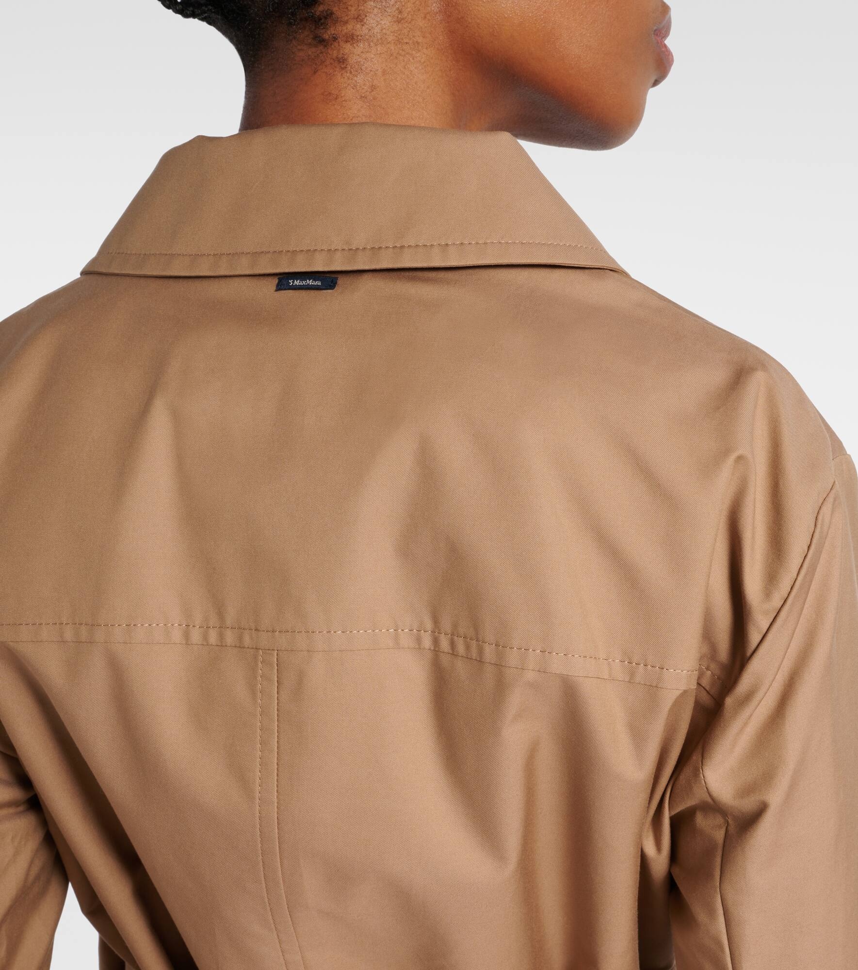 Giulia technical cotton-blend twill jacket - 6
