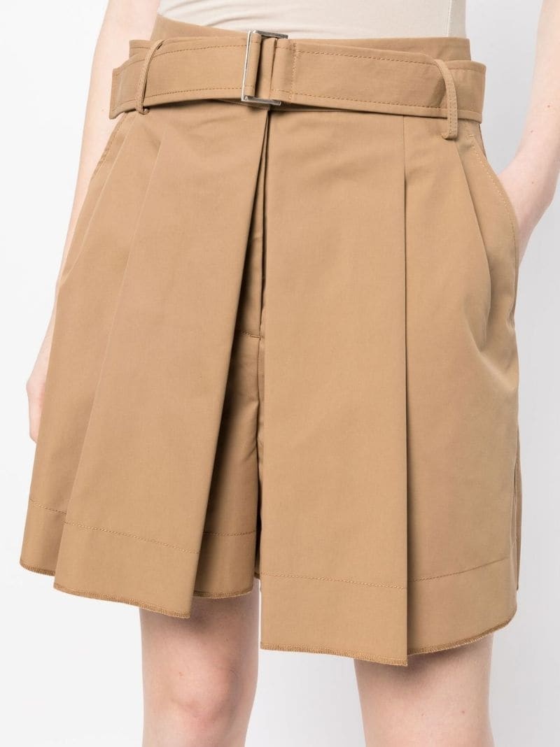 chino pleated short - 5