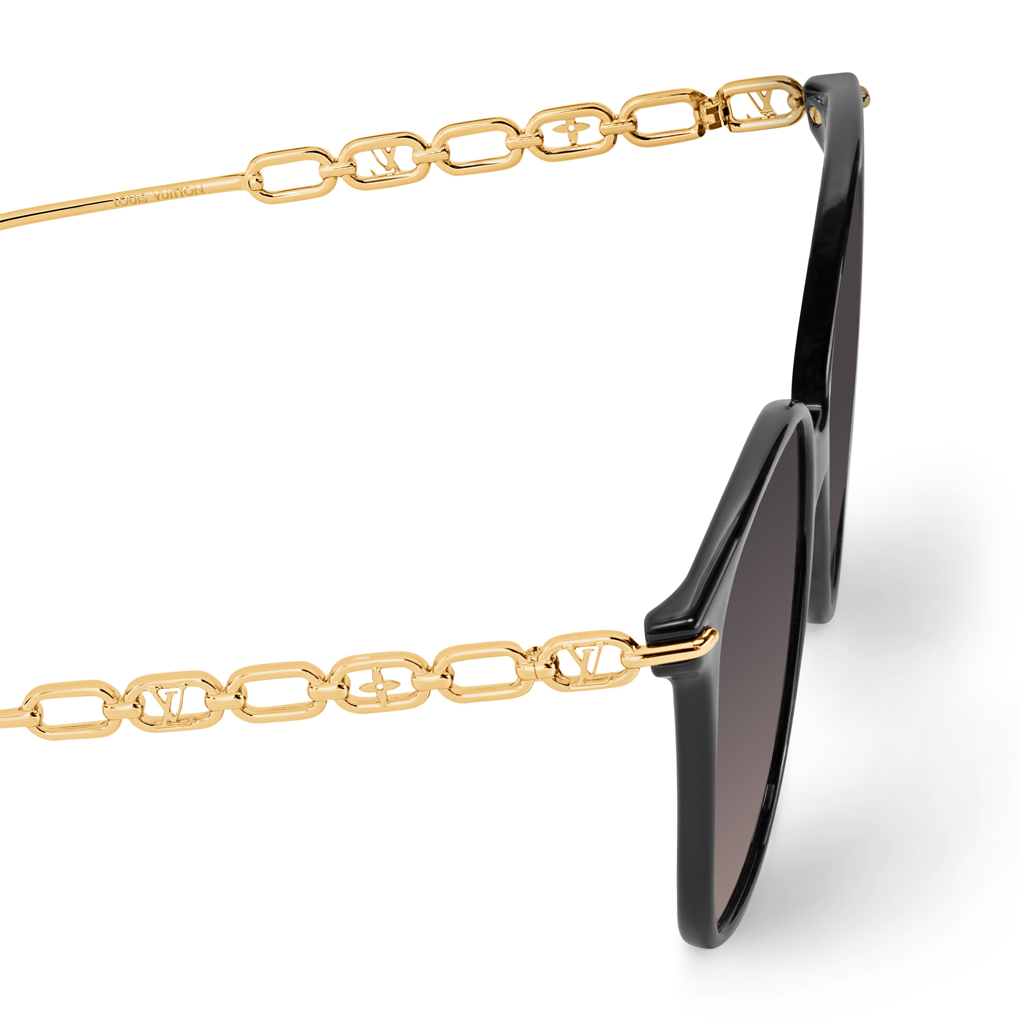 My LV Chain Two Classique Square Sunglasses - 4